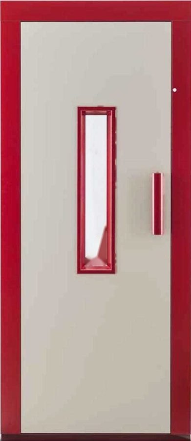Semi-automatic doors